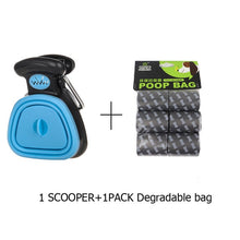 Load image into Gallery viewer, Travel Foldable Pooper Scooper With 1 Roll Decomposable bags
