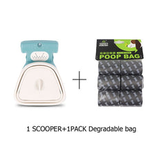 Load image into Gallery viewer, Travel Foldable Pooper Scooper With 1 Roll Decomposable bags
