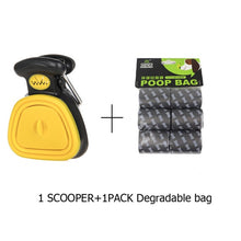 Load image into Gallery viewer, Travel Foldable Pooper Scooper With 1 Roll Decomposable bags
